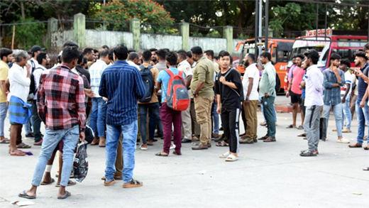 DK bus bandh